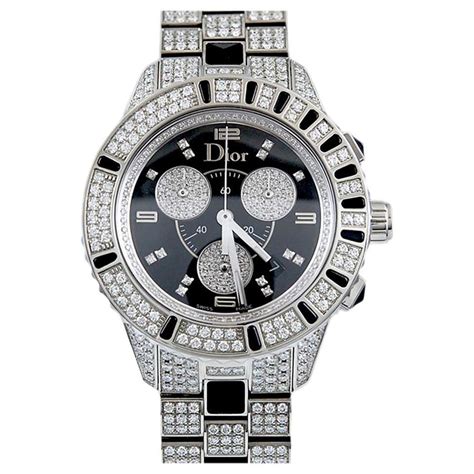 diamond dior watch